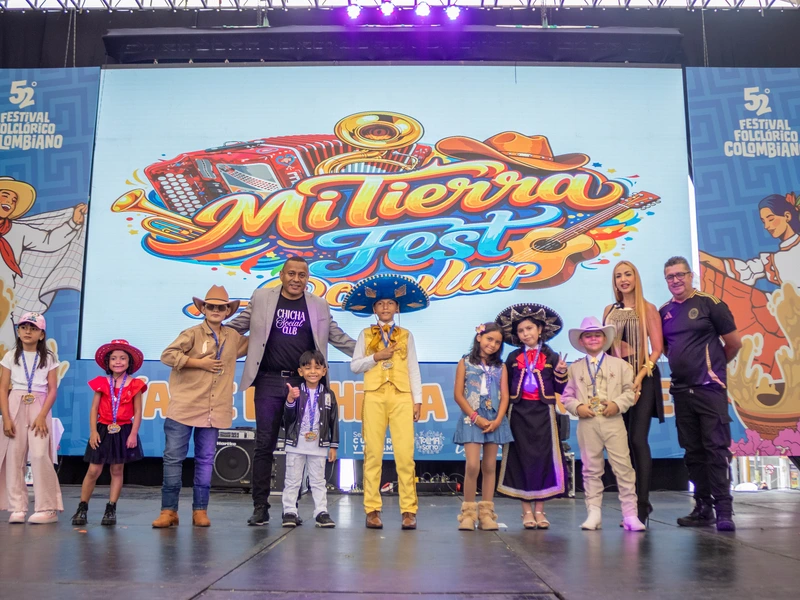 Presentaciones en vivo Mi Tierra Fest Popular Subregión Centro categoría infantil