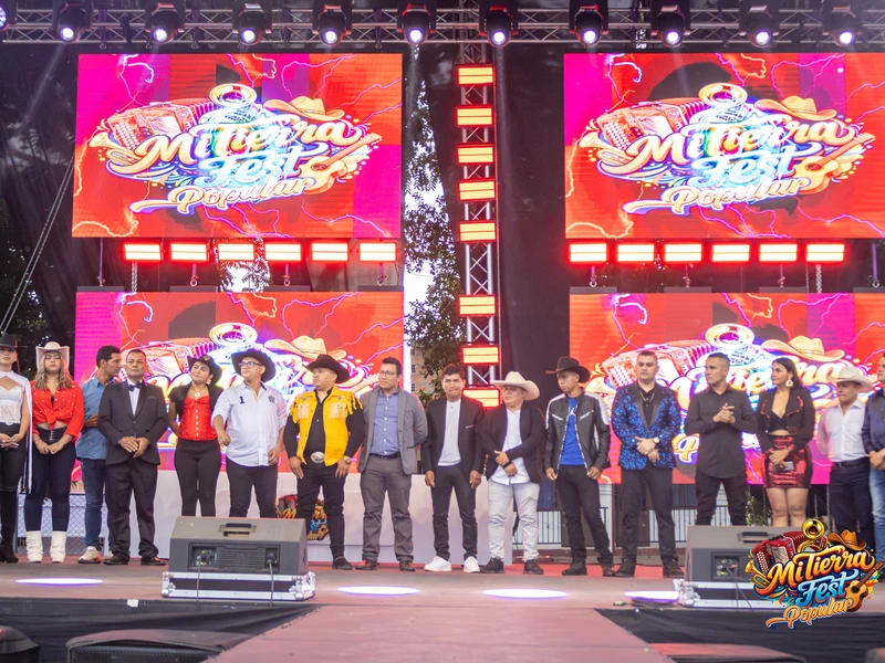 Presentaciones en vivo Mi Tierra Fest Popular Subregión Sur en Chaparral